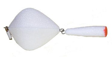 Поплавок зимний пенопластовый двухсоставной P33 (точеный) 5см, 3,6г